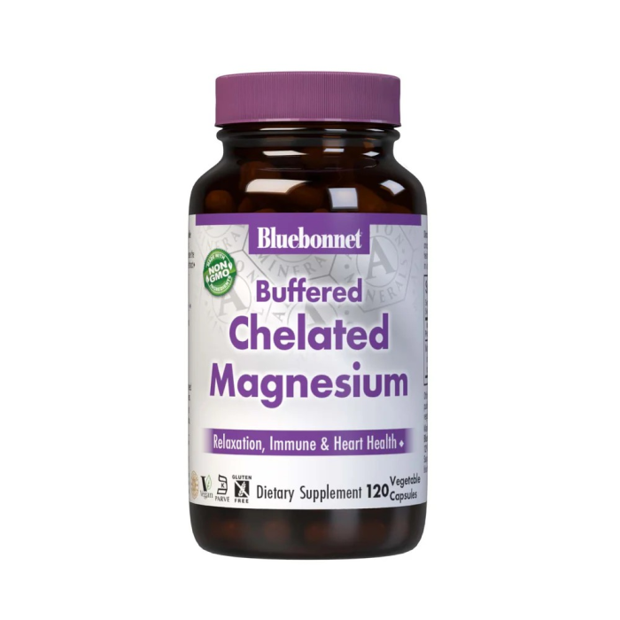 Bluebonnet Buffered Chelated Magnesium - Front view