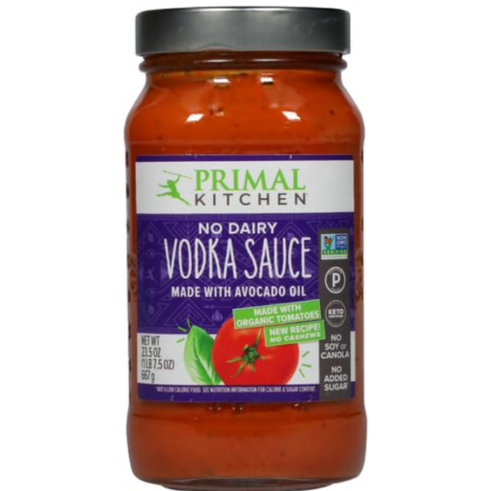 Primal Kitchen No-Dairy Vodka Sauce, 24 oz.