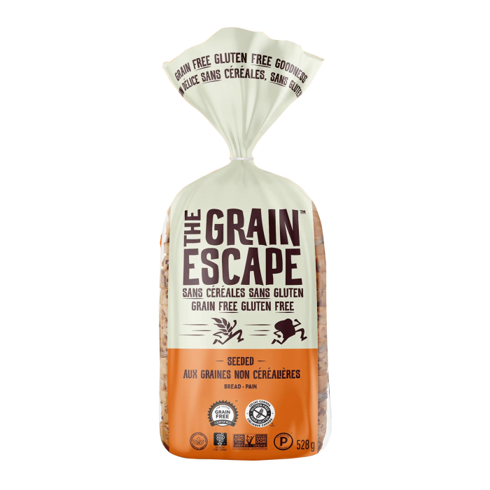 The Grain Escape Seeded Bread Loaf - Front view