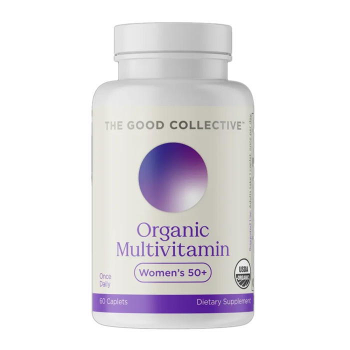 The Good Collective Organic Multivitamin Women’s 50+ - Front view