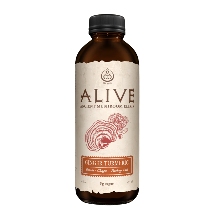 GT's Alive Ginger Turmeric Drink - Front view