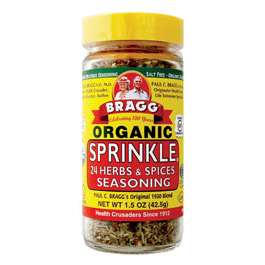  Bragg Organic Sprinkle 24 Herbs & Spices Seasoning 1.5 oz (42  g)