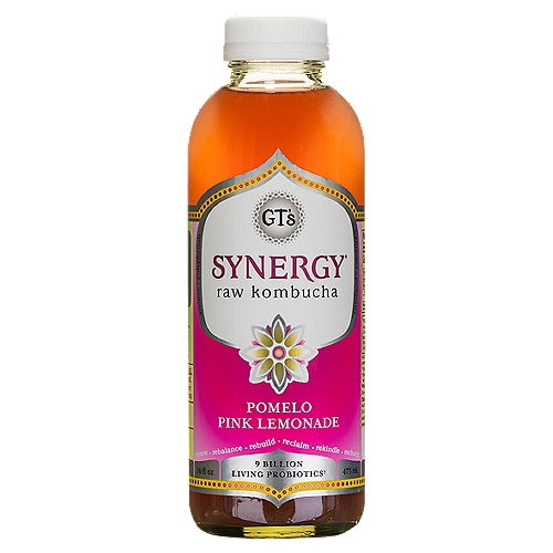 KOMBUCHA DETO トロピカルフレーバー GT's Synergy® Organic Trilogy® Raw Kombucha, 16 fl oz
