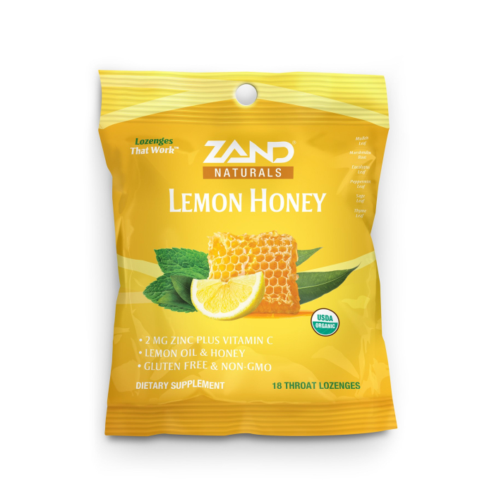 Zand Organic Lemon Honey HerbaLozenge