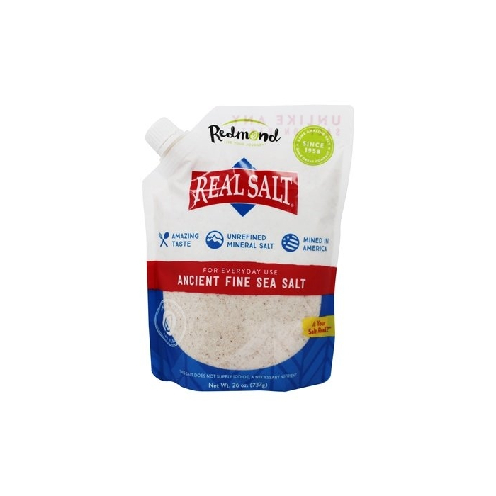 Redmond Real Salt Refill Pouch, 26 oz.