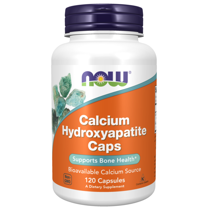 NOW Foods Calcium Hydroxyapatite - 120 Capsules