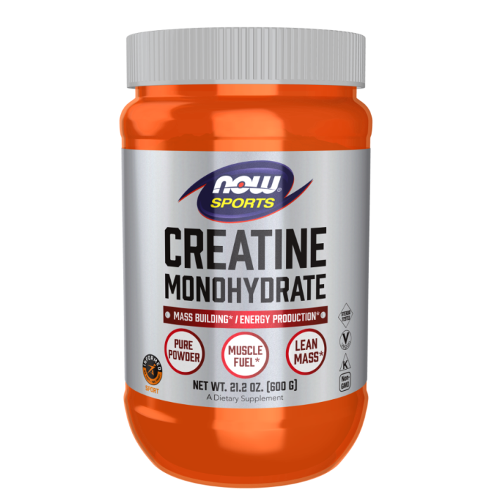 NOW Foods Creatine Monohydrate Powder - 21.2 oz.