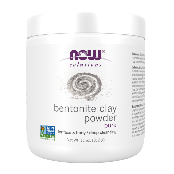 NOW Foods Bentonite Clay Powder - 11 oz.