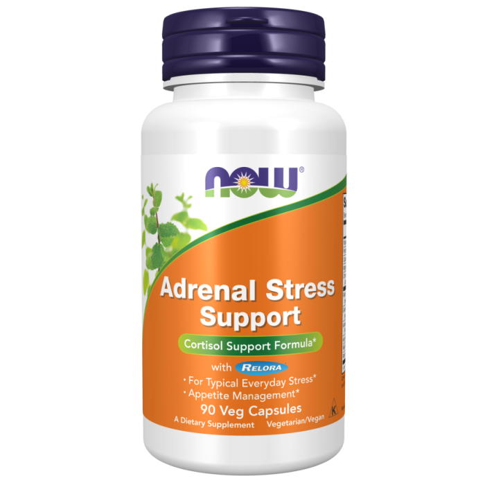 NOW Foods Adrenal Stress Support with Relora™ - 90 Veg Capsules