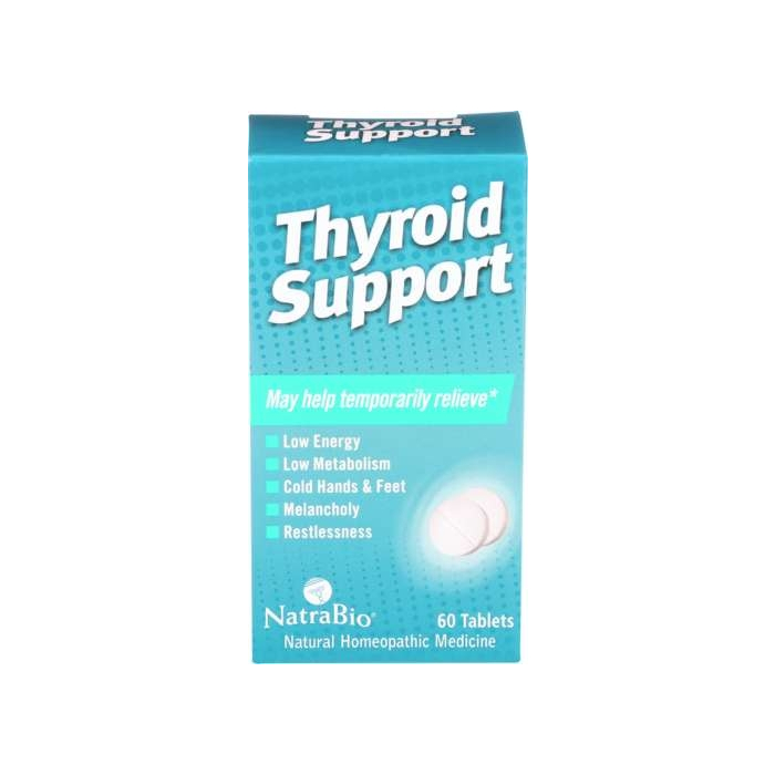 Natra-Bio Thyroid Support, 60 Tablets