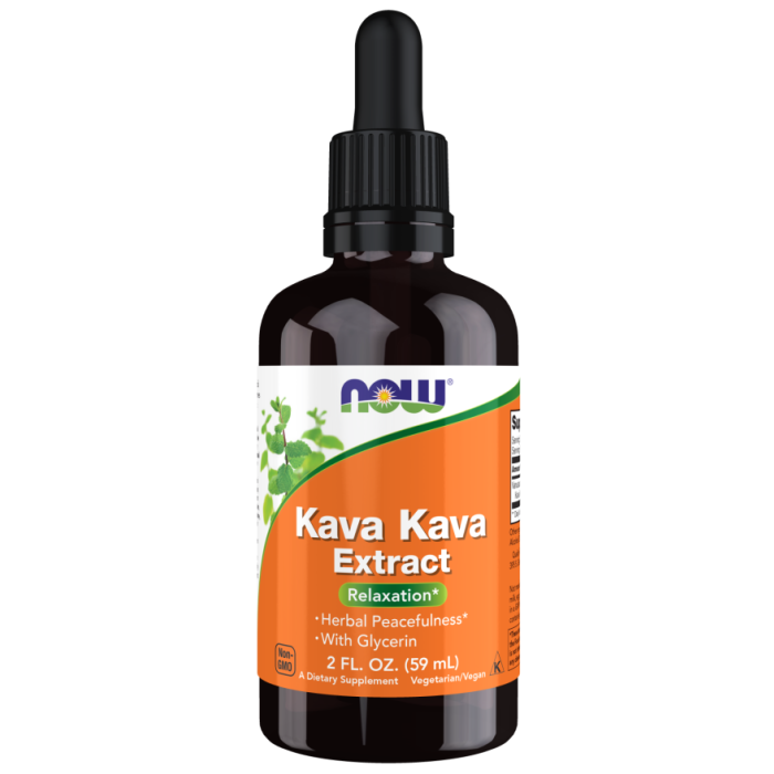 NOW Foods Kava Kava Extract Liquid - 2 fl. oz.