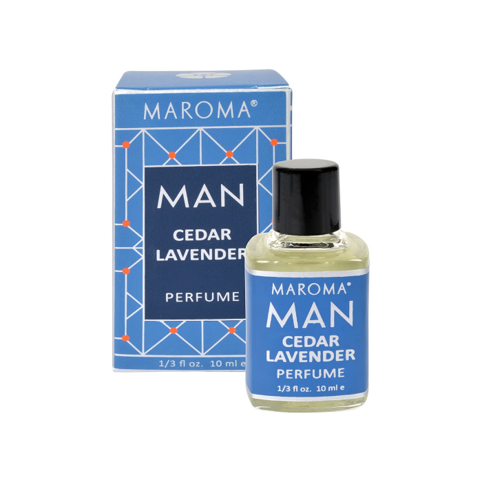 Maroma Cedar Lavender Perfume Oil - Front view