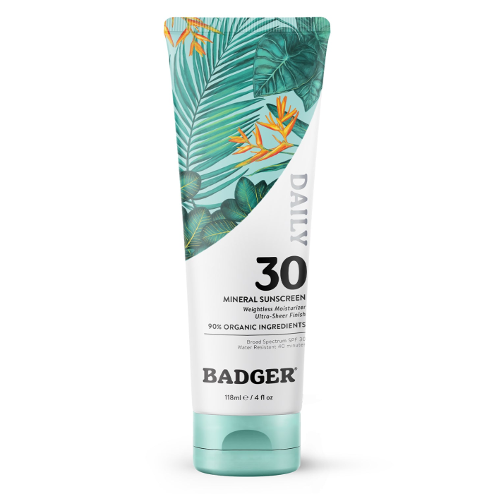 Badger SPF 30 Daily Mineral Sunscreen - Front view