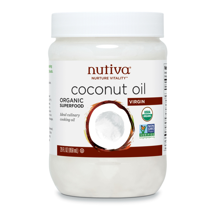 Nutiva Organic Virgin Coconut Oil, 29 fl. oz.