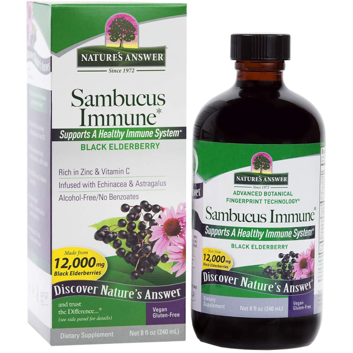 Nature's Answer Sambucus Elderberry Immune, 8 oz.