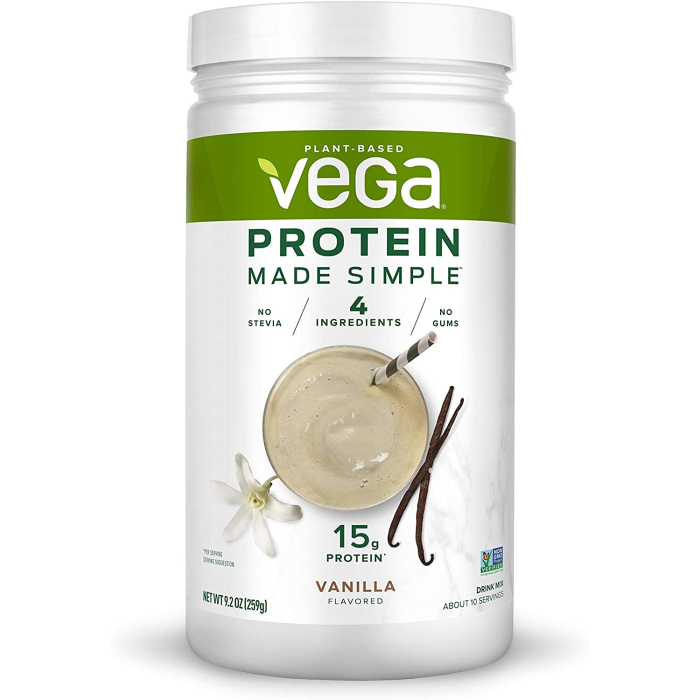 Vega Protein Made Simple, Vanilla Flavor, 9.2 oz.