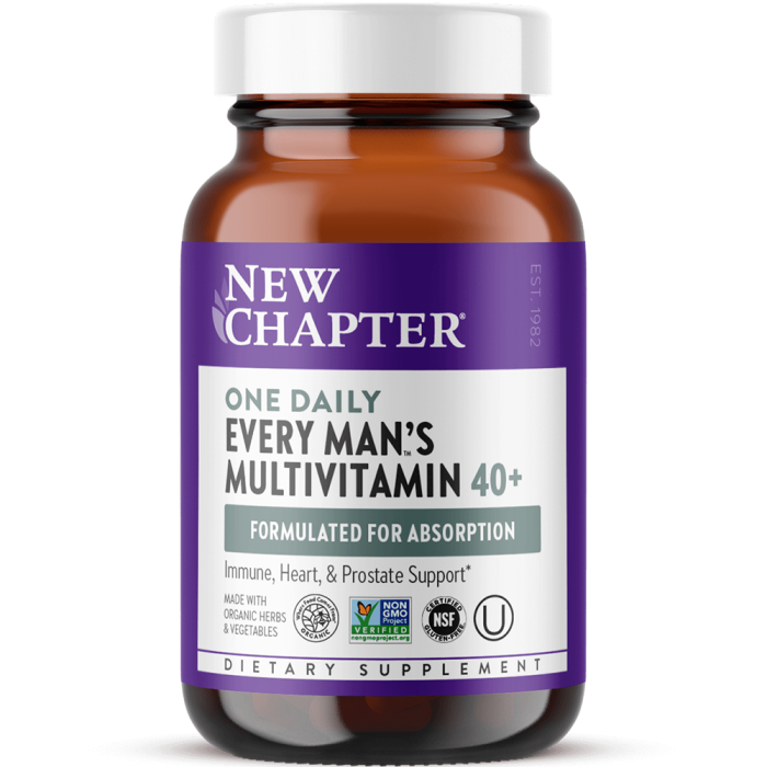 New Chapter Every Man's One Daily 40+ Multivitamin - Front view