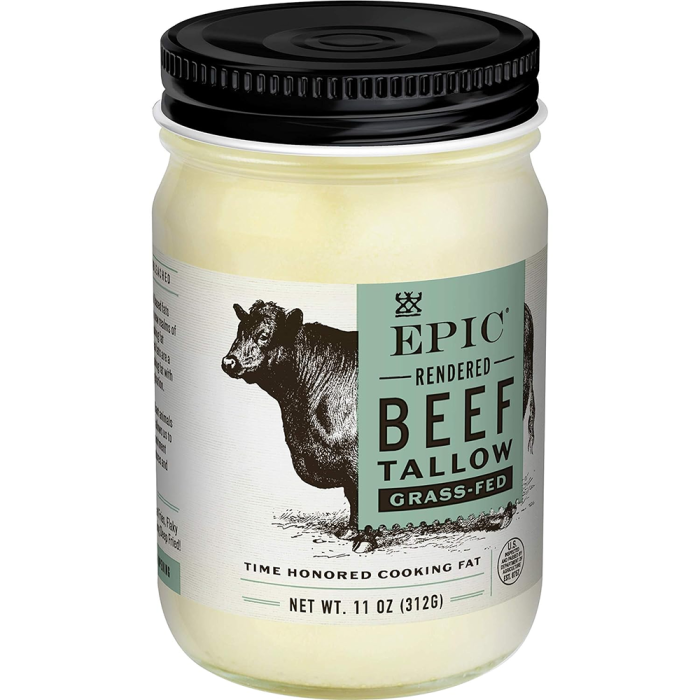 Epic Beef Tallow Grass-Fed - Front view