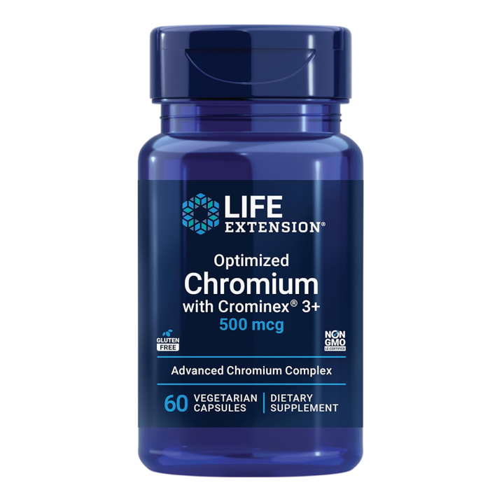 Life Extension Optimized Chromium with Crominex 3+ - Front view