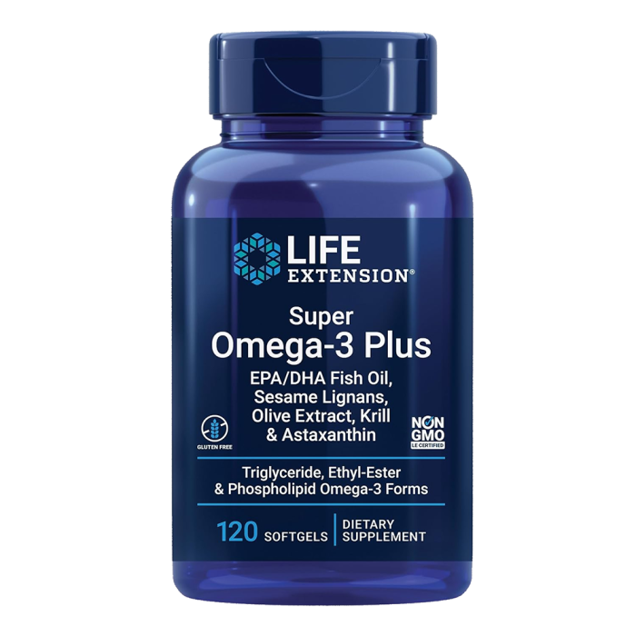 Life Extension Super Omega-3 Plus - Front view