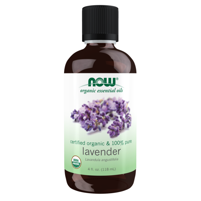 NOW Foods Lavender Oil, Organic - 4 fl. oz.