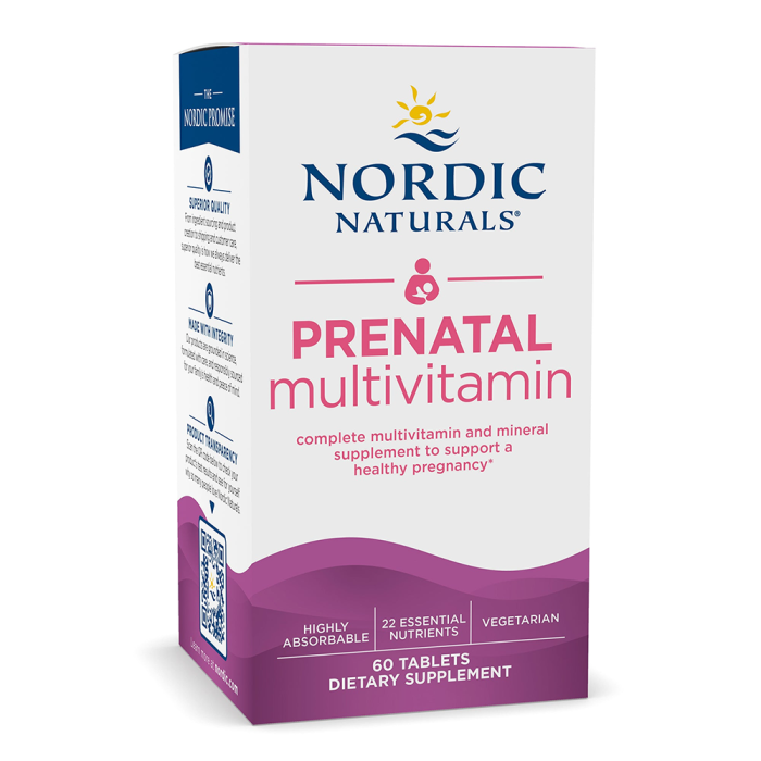 Nordic Naturals Prenatal Multivitamin - Front view
