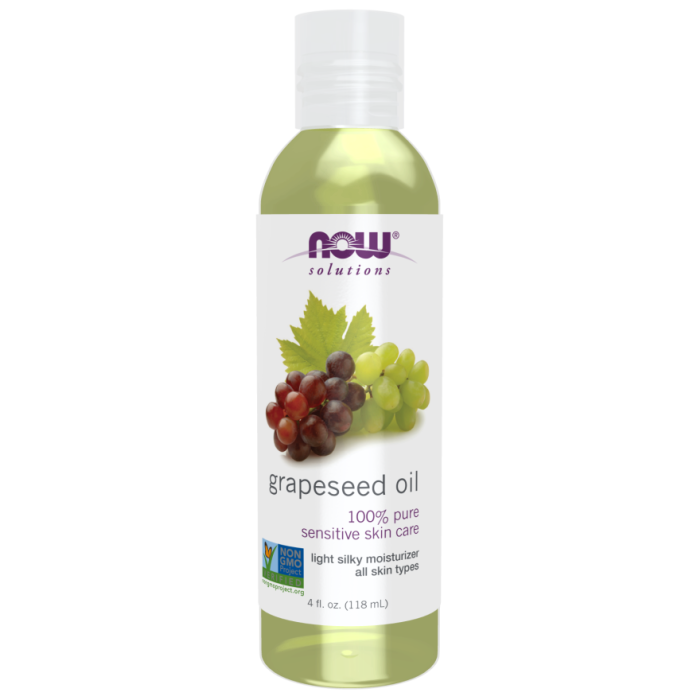 NOW Foods Grapeseed Oil - 4 fl. oz.