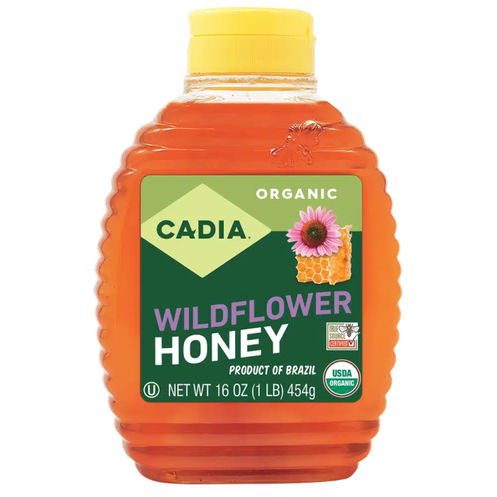 Cadia Organic Wildflower Honey - Front view