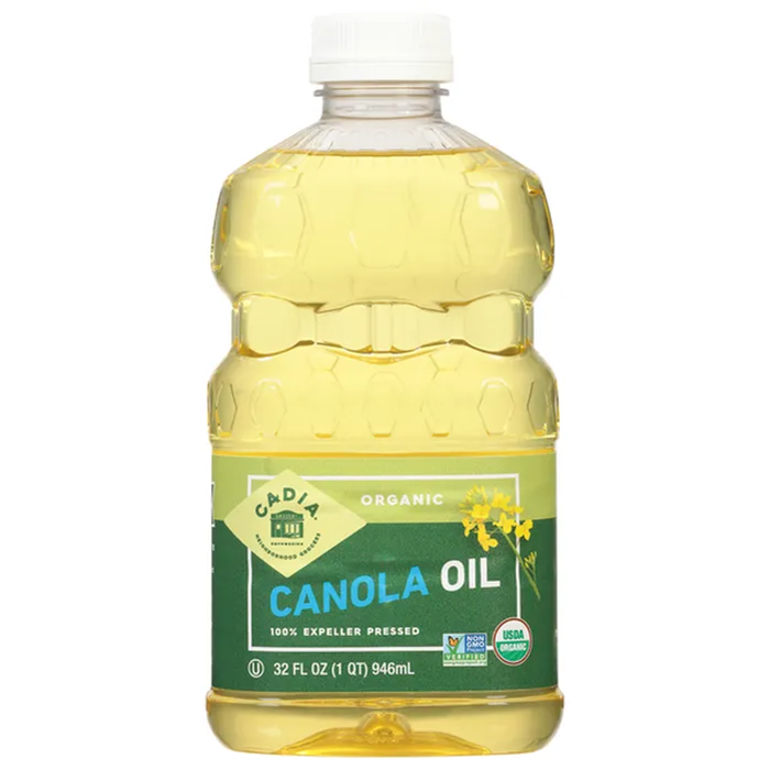 Cadia Organic Canola Oil - Front view