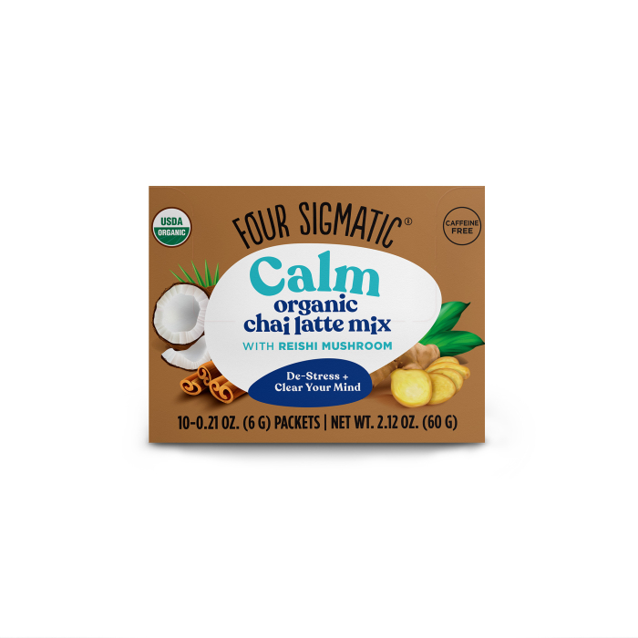 Four Sigmatic CALM Organic Chai Latte Mix with Reishi, 2.12 oz.