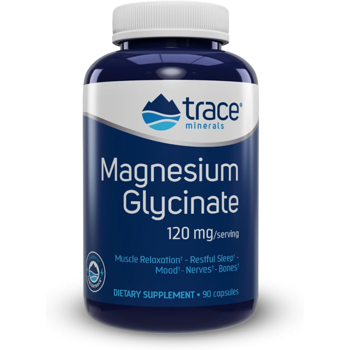 Trace Minerals Magnesium Glycinate - Front view