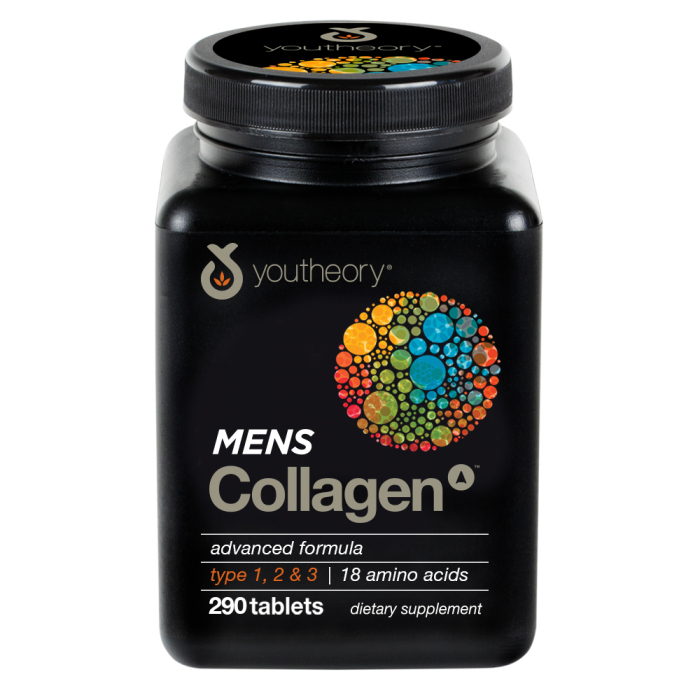 Youtheory Mens Collagen Advanced, 290 Tablets
