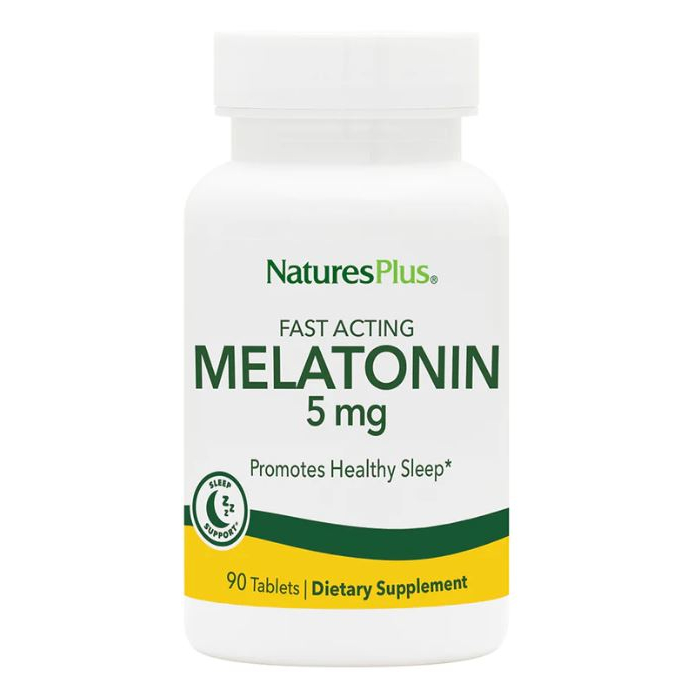 Nature's Plus Melatonin 5 mg, 90 Tablets
