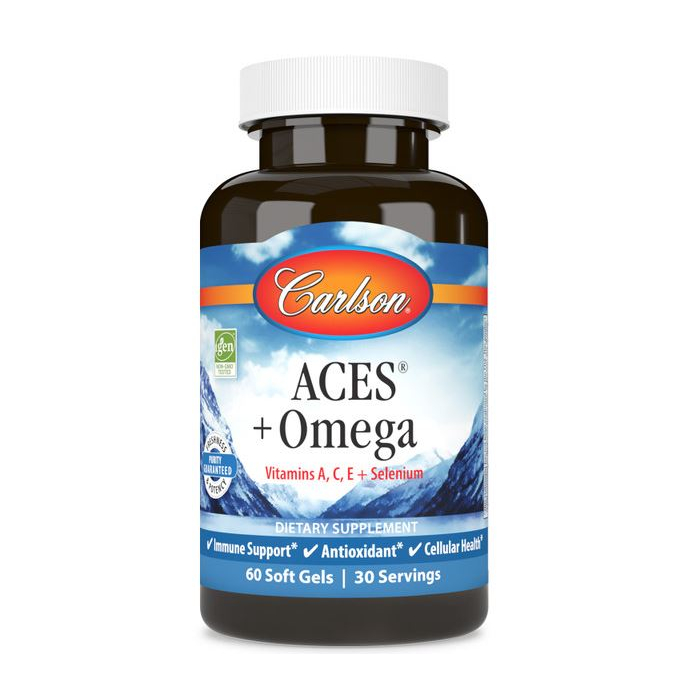 Carlson ACES® + Omega, 60 softgels