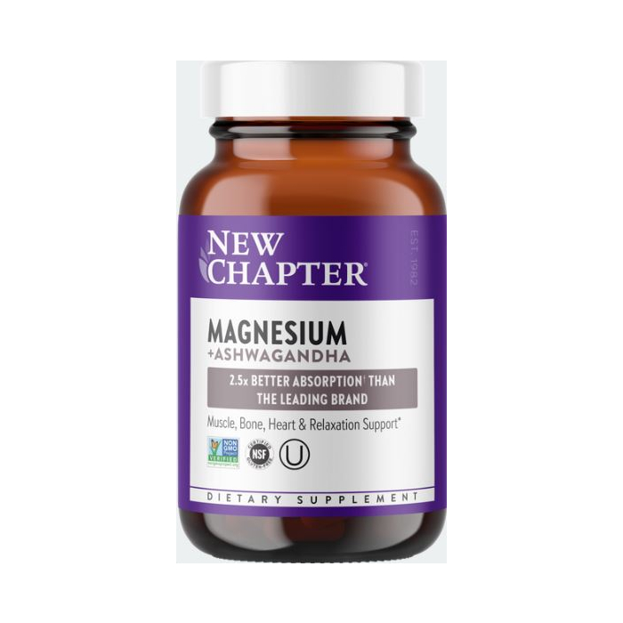New Chapter Magnesium + Ashwaganda - Main