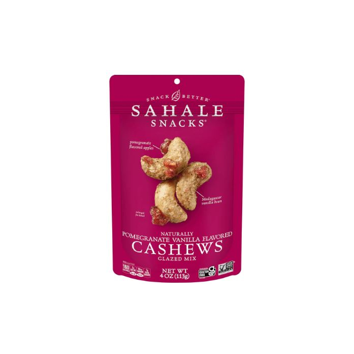 Sahale Snacks Pomegranate Vanilla Cashews, 4 oz.
