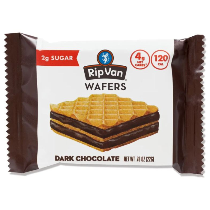 Rip Van Dark Chocolate Wafer Cookies. 4.68oz.