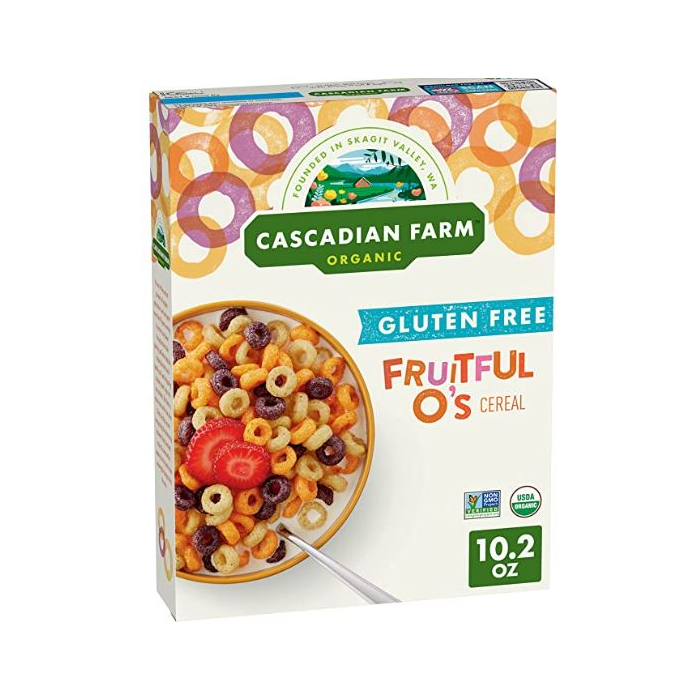 Cascadian Farm Fruitful O's Cereal - Front view