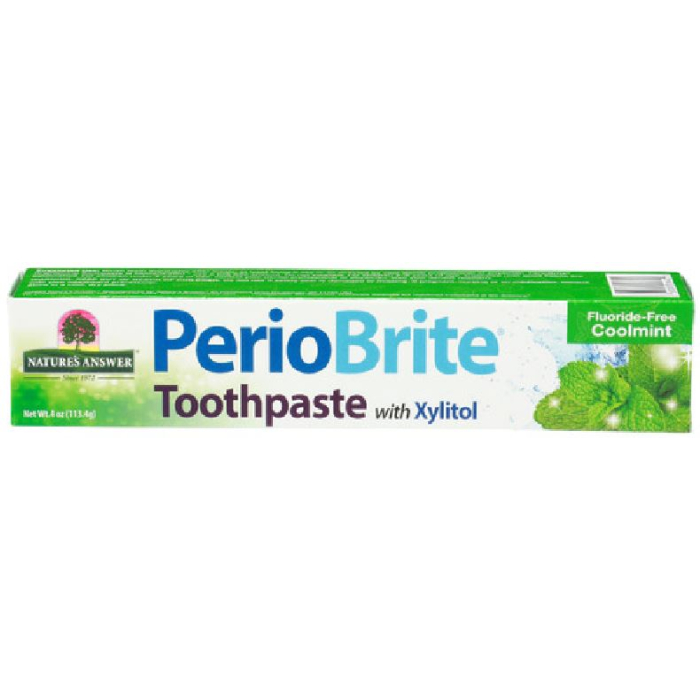 Nature's Answer PerioBrite Toothpaste, Cool Mint, 4 oz.