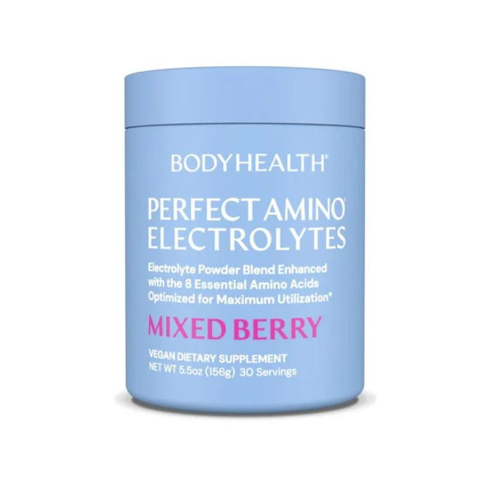 BodyHealth Perfect Amino Electrolytes Mixed Berry, 5.5 oz.