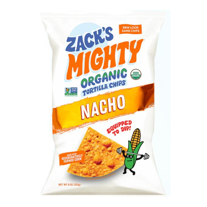 Zack's Might Nacho Tortilla Cips - Main