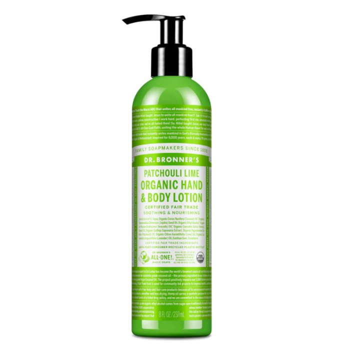 Dr Bronners Patchouli Lime Lotion