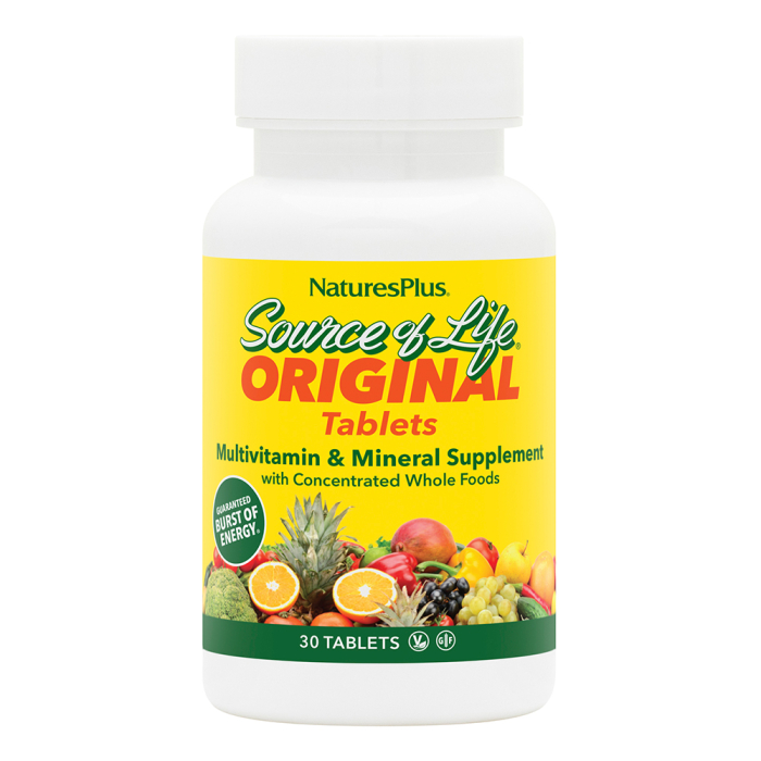 Nature's Plus Source of Life Multivitamin, 30 Tablets