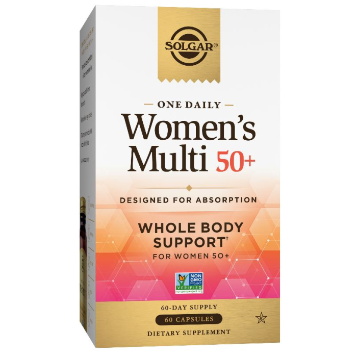 Solgar Womens 50+ One Daily Multivitamin, 60 Capsules