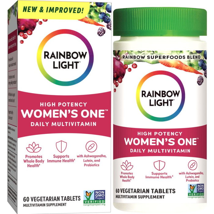 Rainbow Light Women's One™ Multivitamin, 60 tabs