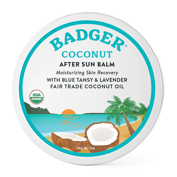 Badger Coconut After Sun Balm, 2 oz.