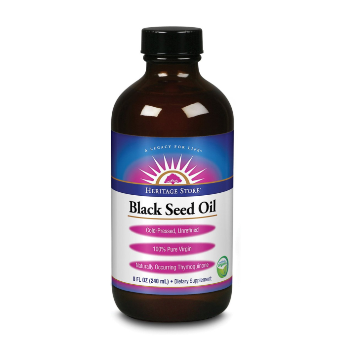 Heritage Organic Black Seed Oil