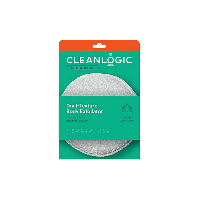 CleanLogic Exfoliating Dual Texture Body Scrubber, .63 oz.