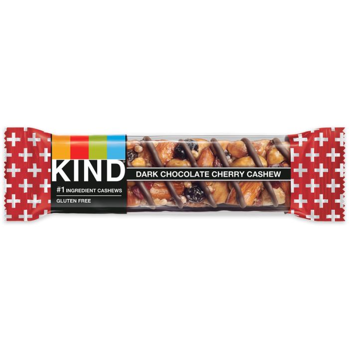 KIND Dark Chocolate Cherry Cashew Nut Bar