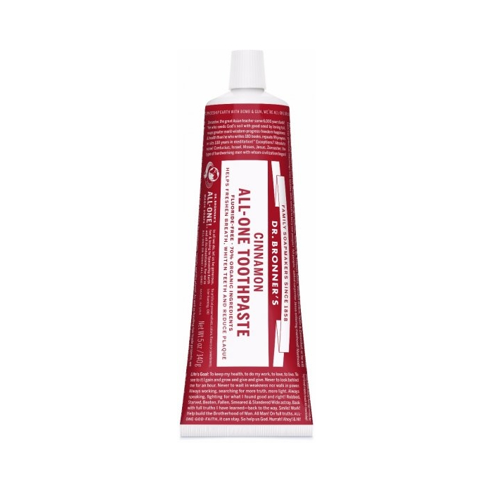 Dr. Bronner's All-One Cinnamon Toothpaste, 5 oz.